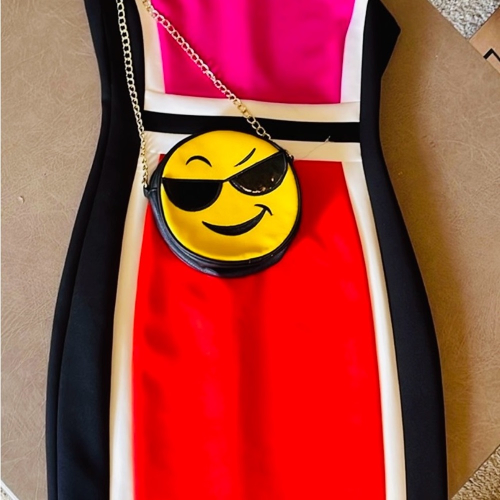 Calvin Klein Colorblock Dress- size 8